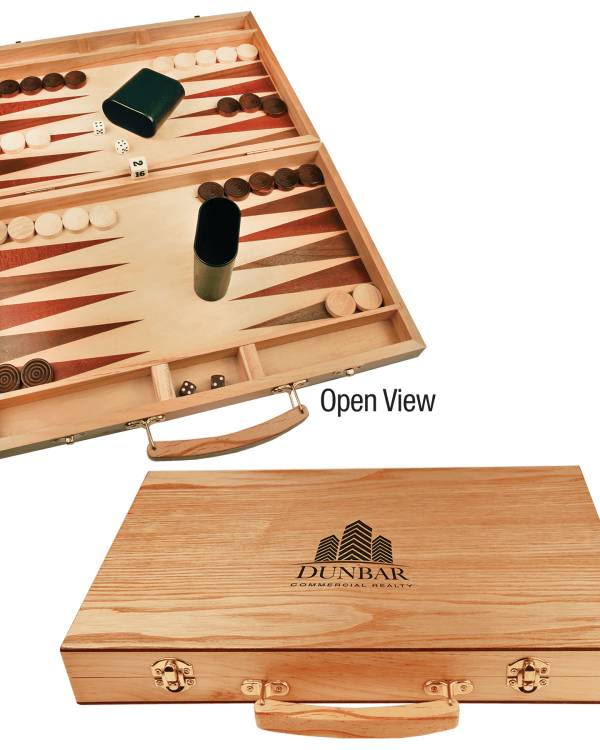 Wood Backgammon Set