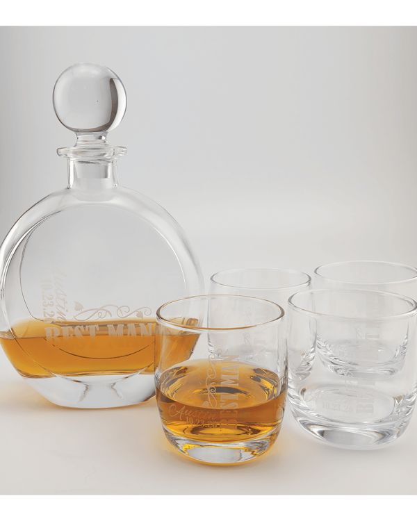 Polar Camel Decanter & Glasses view 2