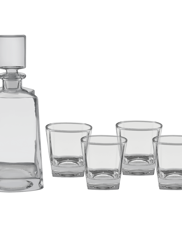 Tequila Decanter and Glasses
