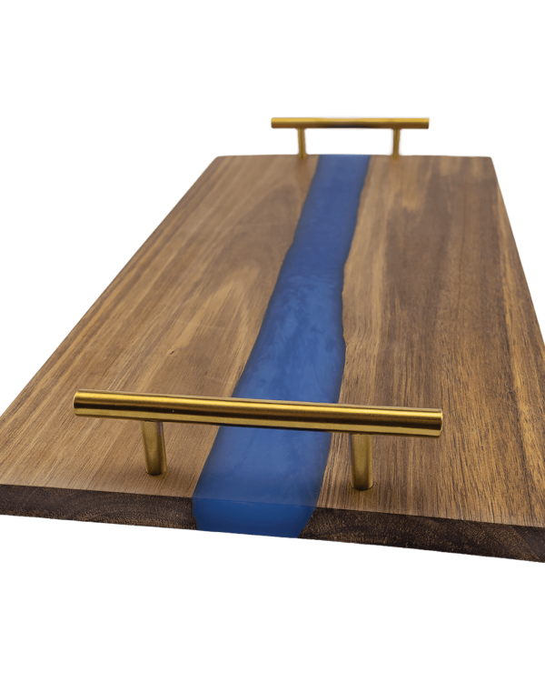 Acacia/Blue Pearl Resin Serving Boards & Coasters view 6